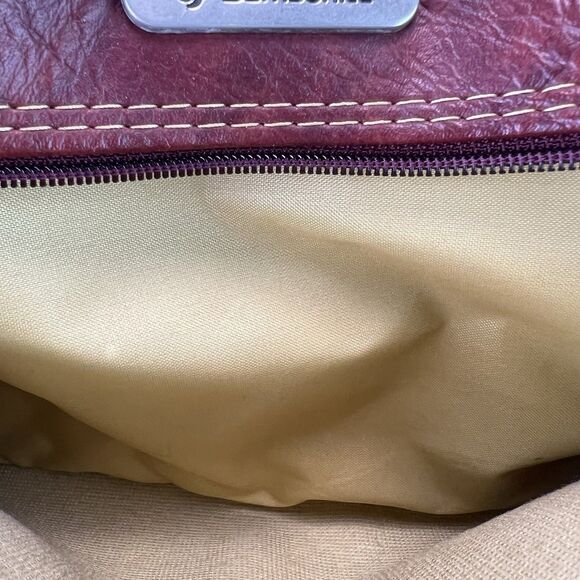 Vintage Samsonite Overnight Travel Commuter Bag In Maroon - Picture 8 of 11